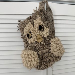 Crochet Owl Backpack